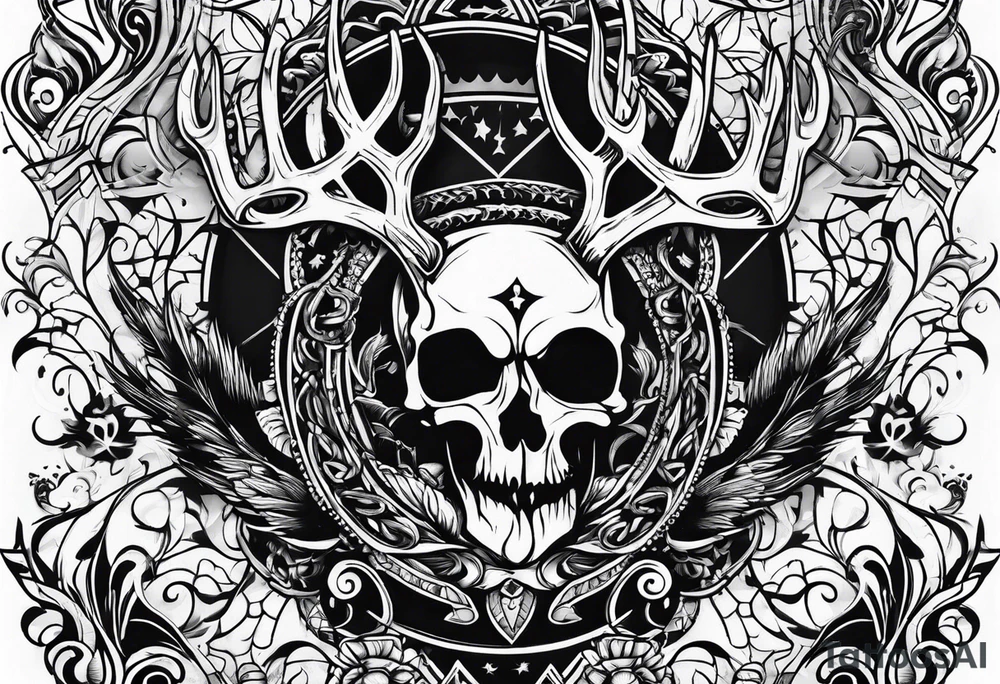 buck tick band tattoo idea