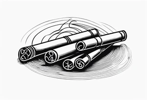 cigarettes tattoo idea