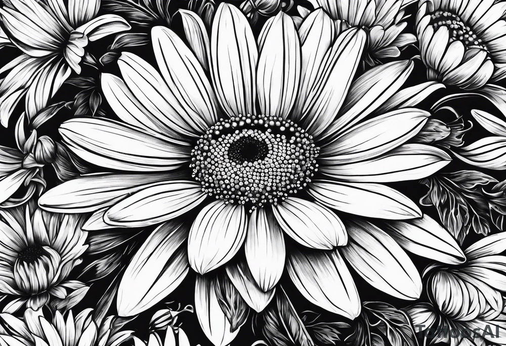Chamomile tattoo idea