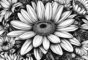 Chamomile tattoo idea