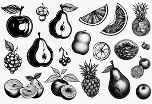 Fruits tattoo idea