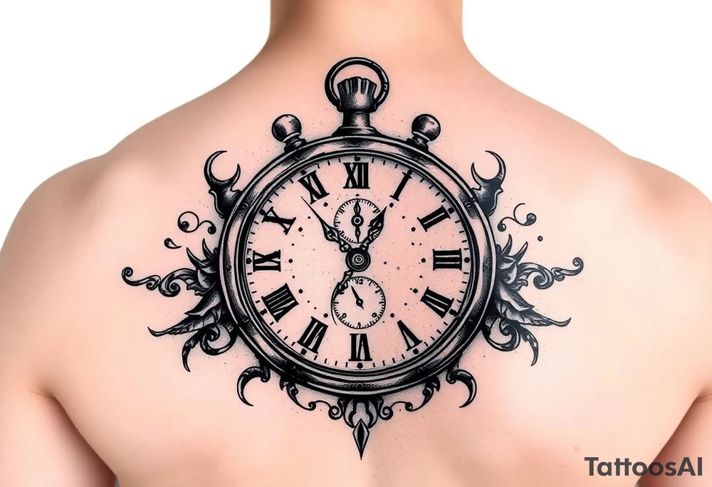 Broken clock is a comfort tattoo idea