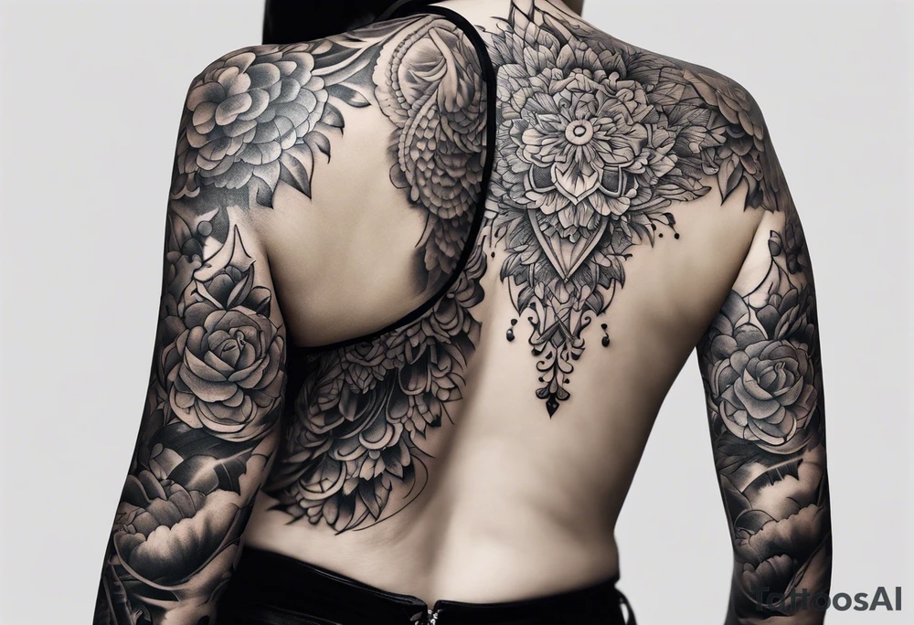 spine tattoo tattoo idea