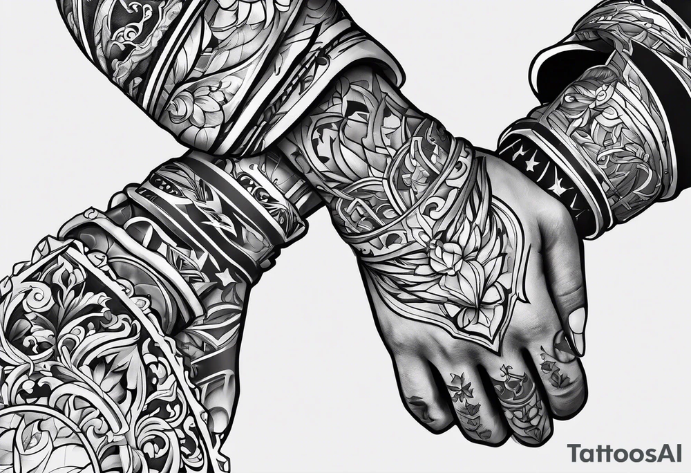 Art from dishonored game 
bracelet tattoo idea