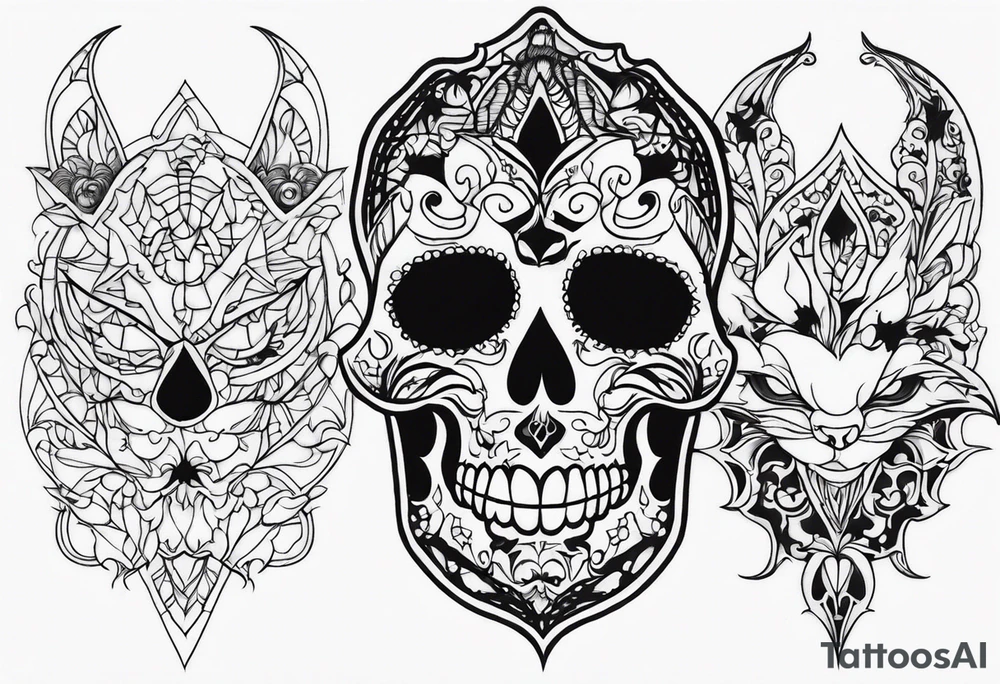 Halloween tattoo idea