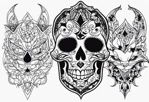 Halloween tattoo idea