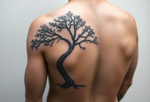 Entire arm sleeve tattoo like a tree tattoo idea