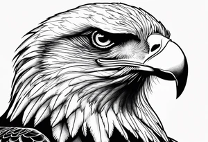 harpee eagle tattoo idea