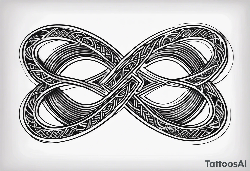 Double infinity symbol with TB5 shown once inside symbol tattoo idea Double infinity symbol with TB5 shown once inside symbol tattoo idea