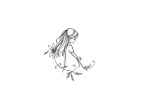 Daddy and daughter memorial tattoo tattoo idea