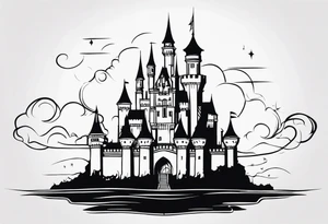 castle tattoo idea