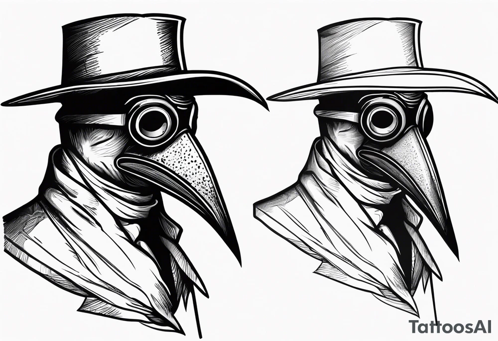 Plague doctor tattoo idea