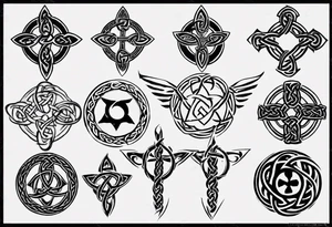 Celtic Brotherhood symbol tattoo idea
