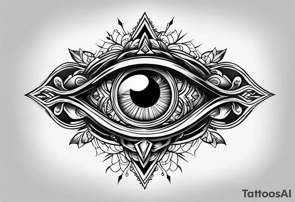 eye flash sheet tattoo idea