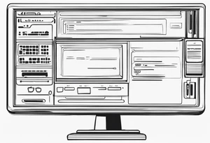 A command line interface, specifically a zsh terminal tattoo idea