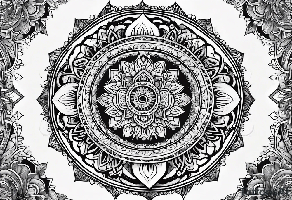 Mandala tattoo idea