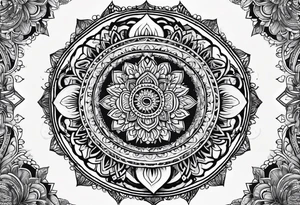 Mandala tattoo idea