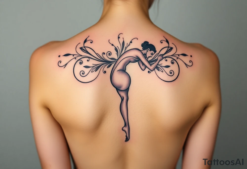 Contortionist tattoo idea