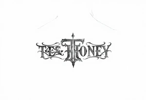 T-money logo tattoo idea