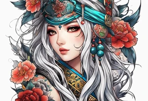 anime tatto tattoo idea