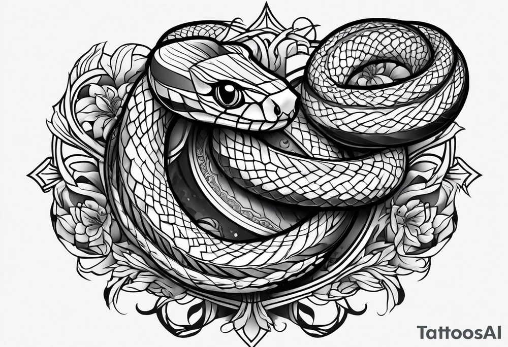 Snake tattoo idea