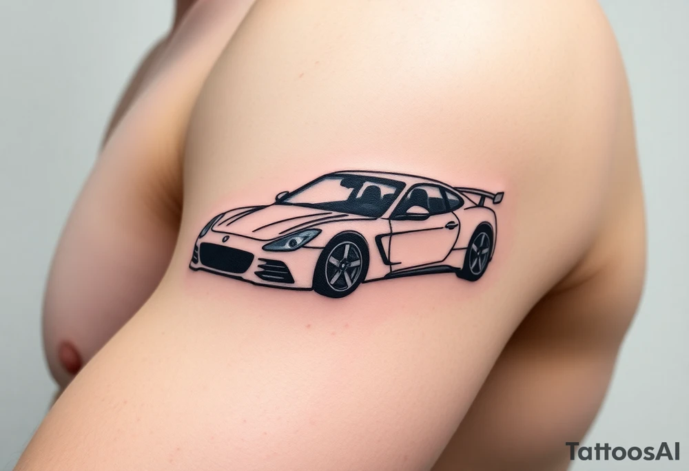 Make me something car related tattoo idea
