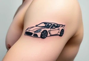 Make me something car related tattoo idea
