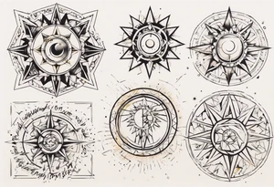 sonne tattoo idea