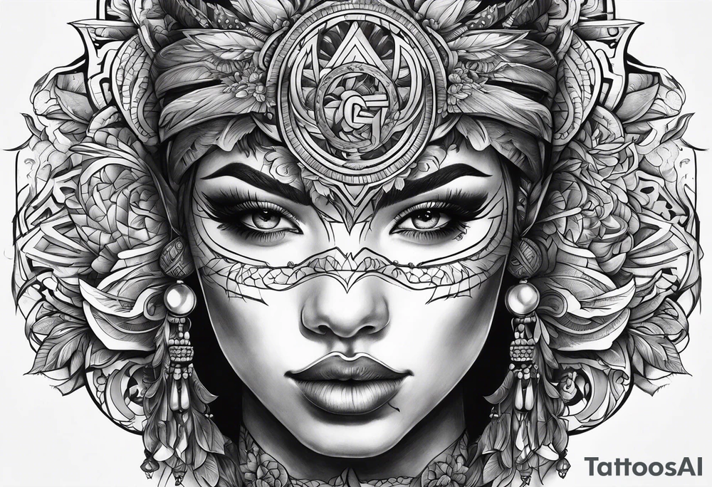 discipline  consistency mind tattoo idea