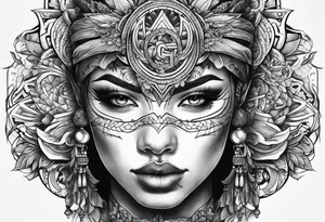 discipline  consistency mind tattoo idea