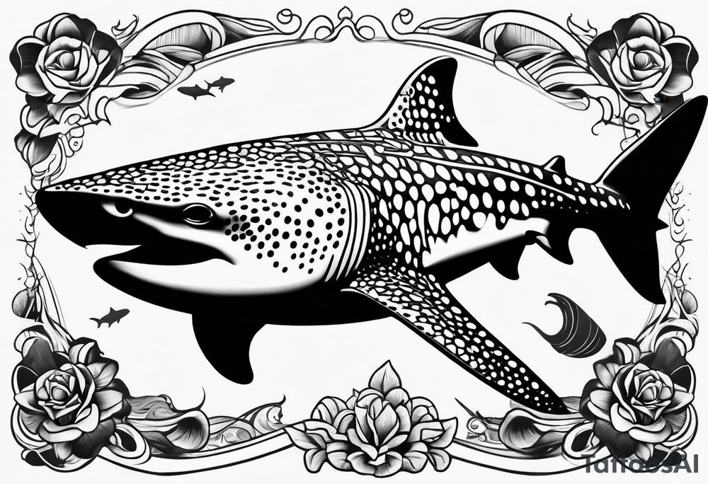 whale shark tattoo idea