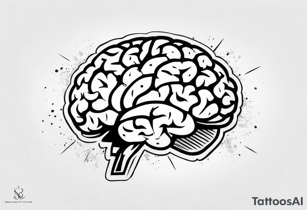 brain war against your personality self boicot tattoo idea brain war against your personality self boicot tattoo idea