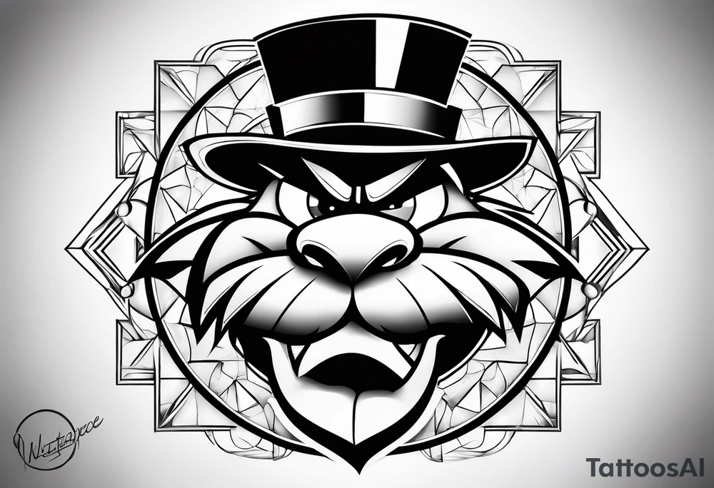 The looney tunes character taz tattoo idea