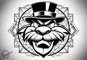 The looney tunes character taz tattoo idea