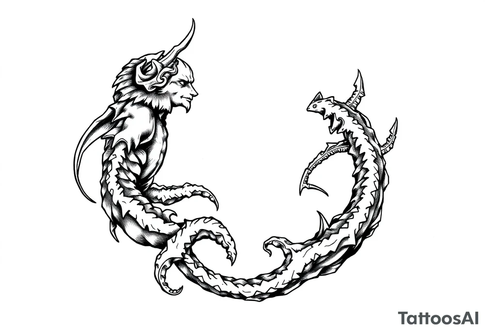 Atlantis tattoo idea
