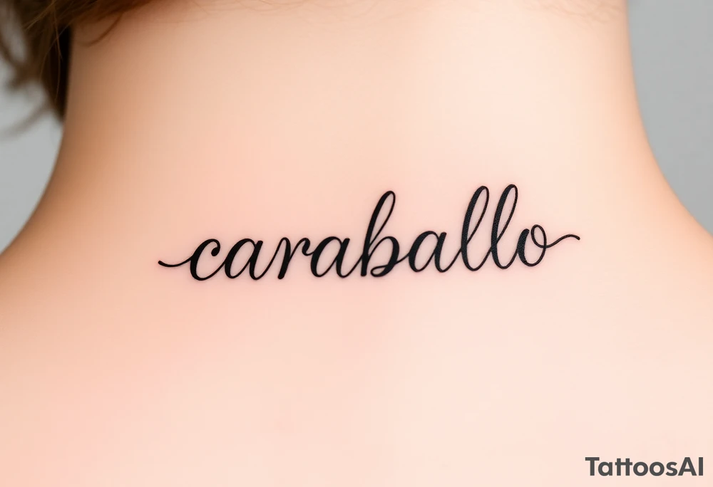caraballo tattoo idea