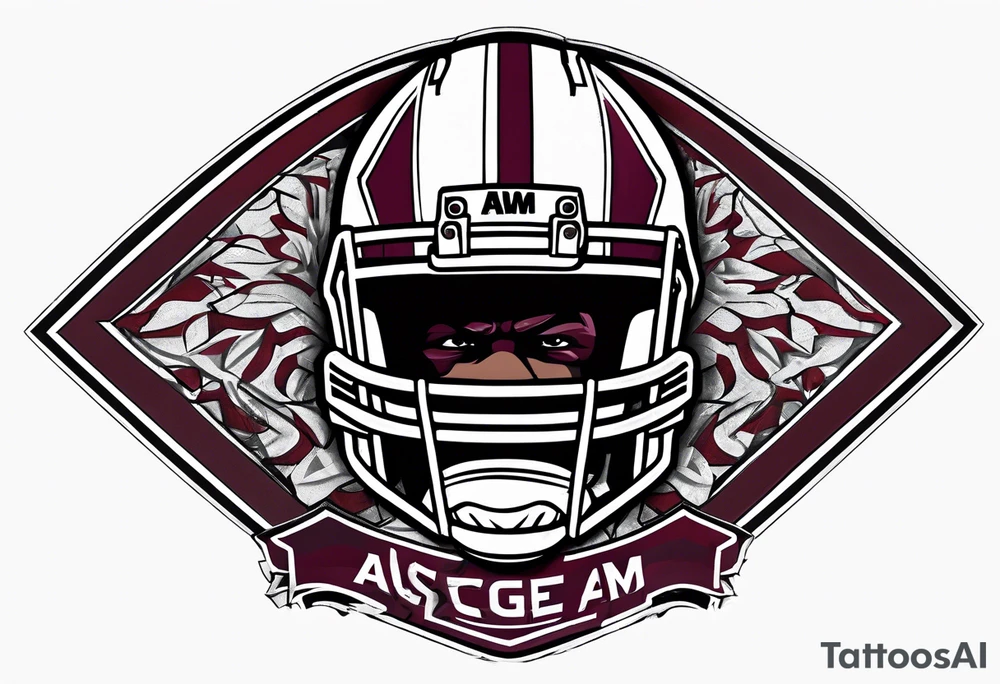 A&M aggies football tattoo idea