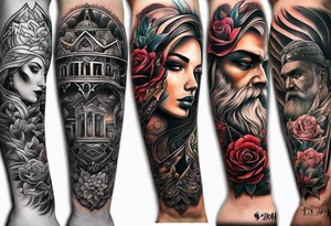 Forearm tattoos for family names tattoo idea