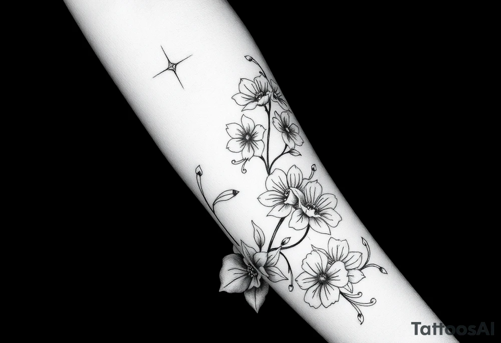 Religious tattoo that also symbolizes mental health. Maybe something to do with still finding light in the darkness. Maybe a bible at the bottom and some flowers blooming for the mental health aspect. Tattoo will be a half sleeve on my forearm tattoo idea