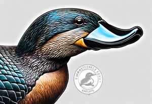 platypus tattoo idea