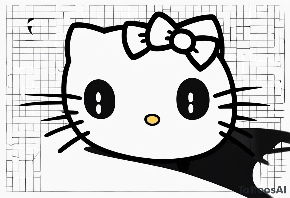 hello kitty tattoo idea