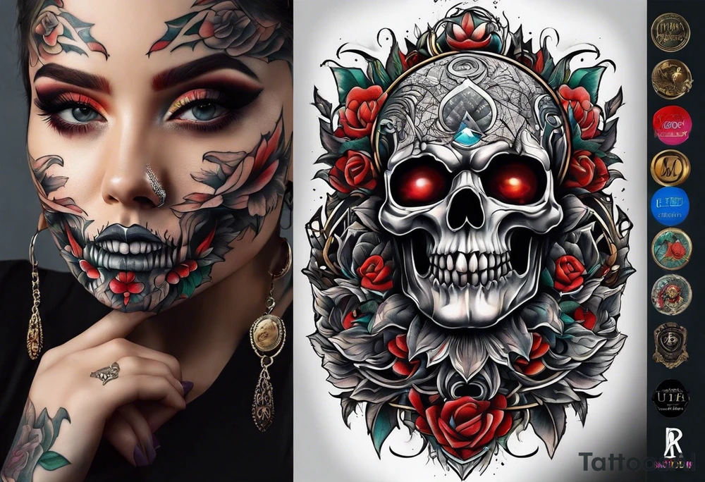 Horror tattoo idea