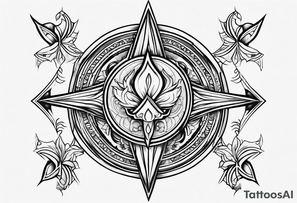 trident tattoo idea
