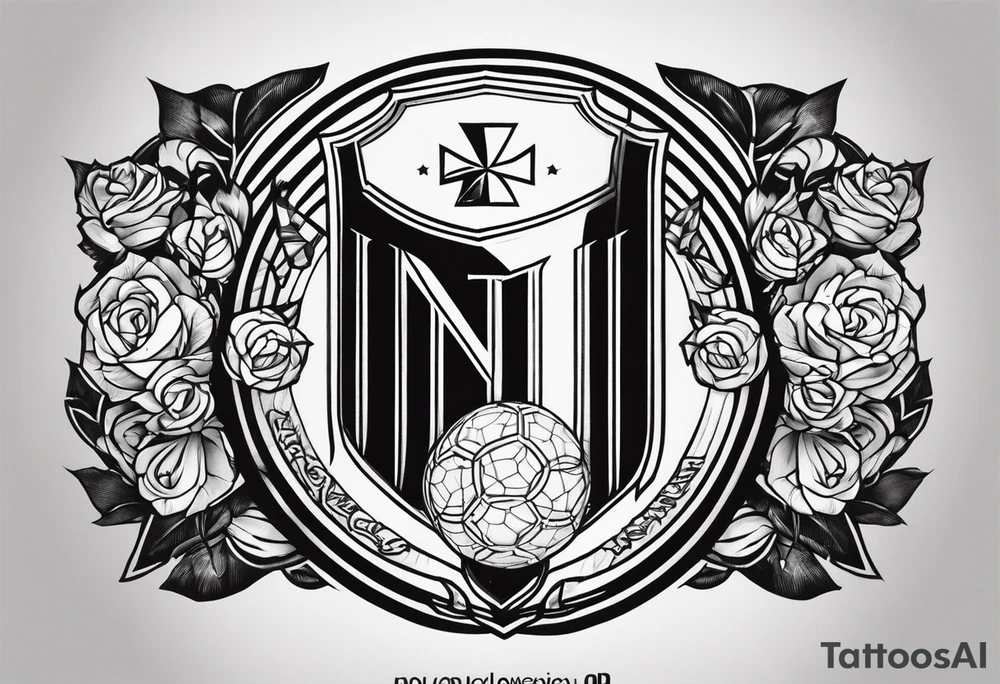 I need a tatto from Newells old boys, a club of football from Rosario, Argentina tattoo idea