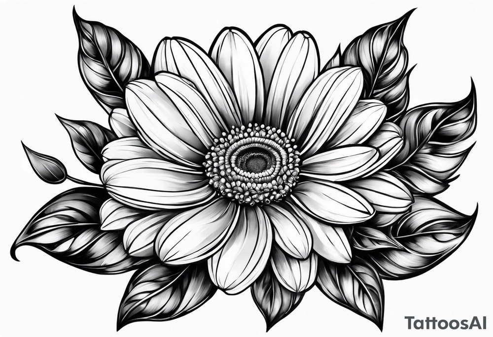 3 daisys tattoo idea