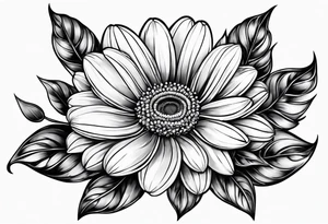 3 daisys tattoo idea