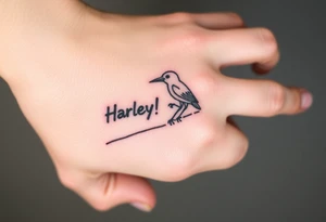 Harley and dirtybird tattoo idea