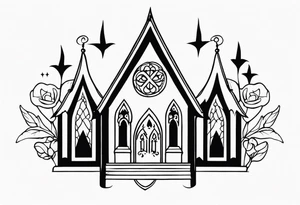 gothic tattoo idea