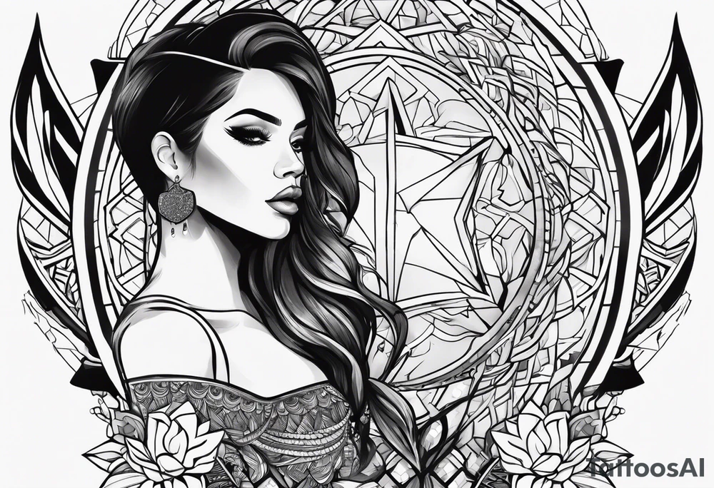 I want you to create me a tattoo with a name Jasmyne tattoo idea
