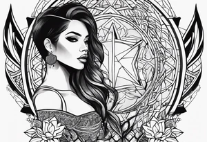 I want you to create me a tattoo with a name Jasmyne tattoo idea